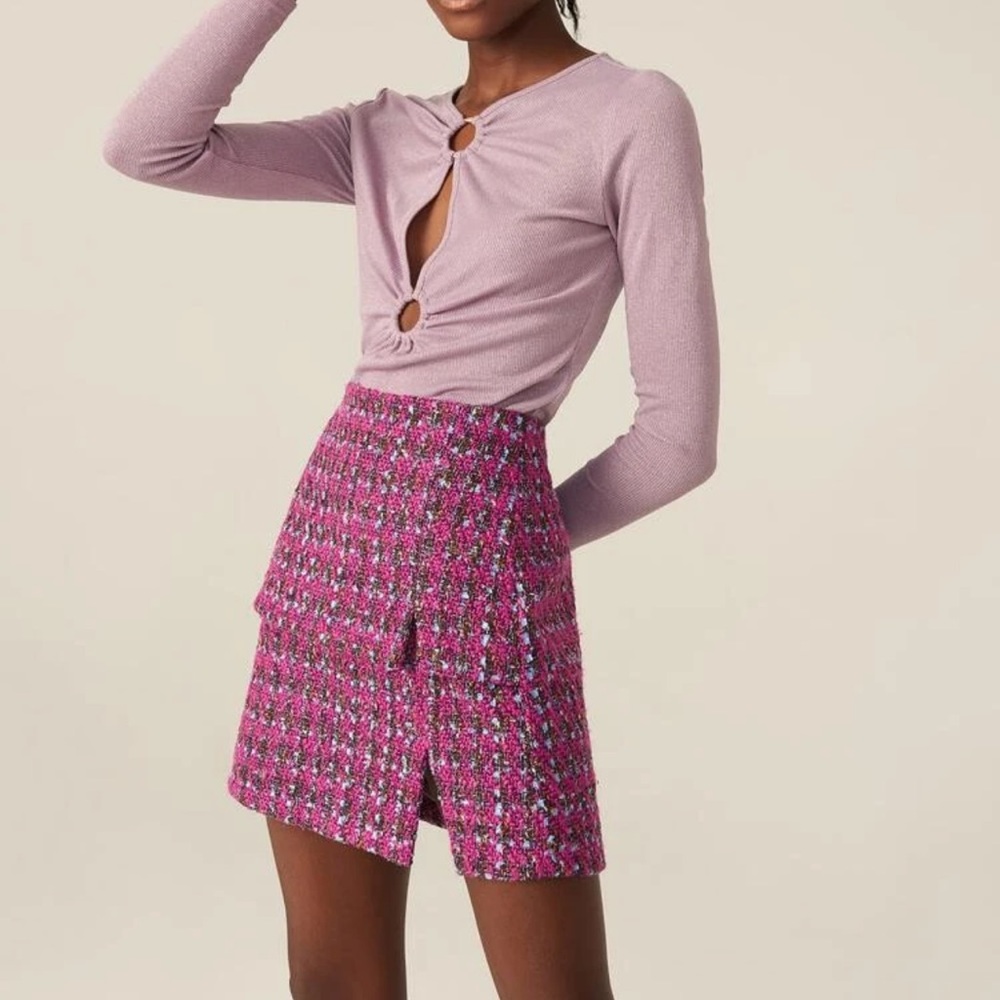 MOTF PREMIUM TWEED MINI SKIRT 🆕